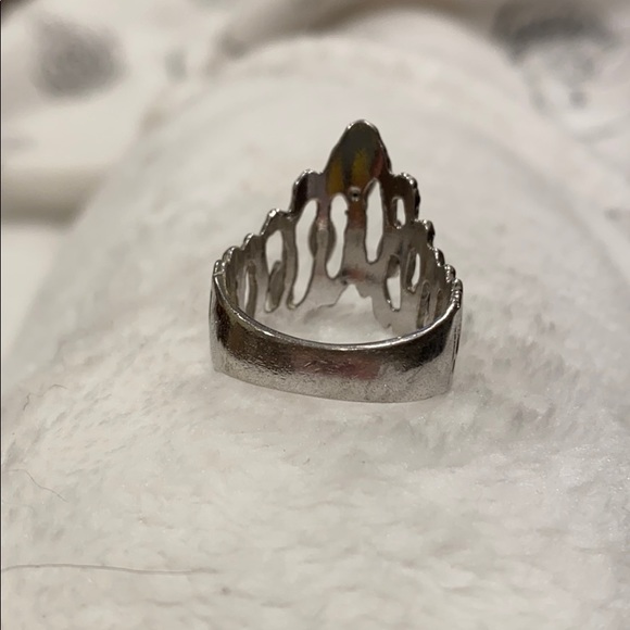 Sterling silver ring size 10 - Picture 4 of 10